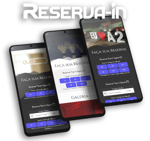 Site de Reservas Reserva-in integrado ao Control-in